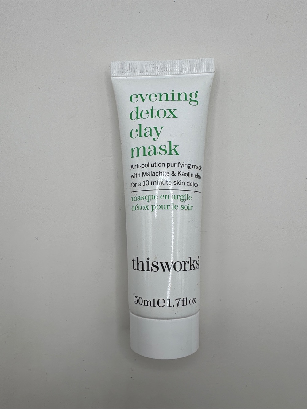 Evening Detox Clay Mask - White